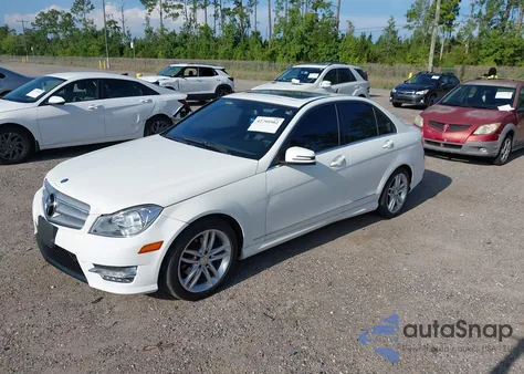 2013 Mercedes-Benz C 250 Luxury/Sport from USA, damaged, VIN WDDGF4HB9DA828192